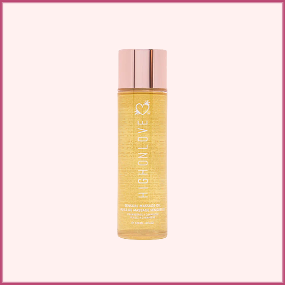 Sensual Massage Oil - Strawberries & Champagne