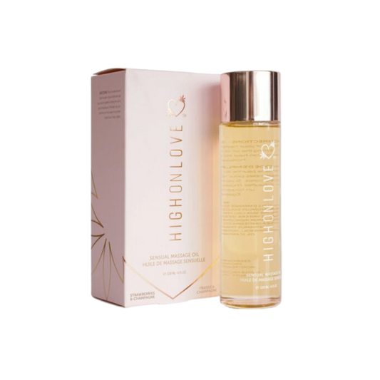 Sensual Massage Oil - Strawberries & Champagne