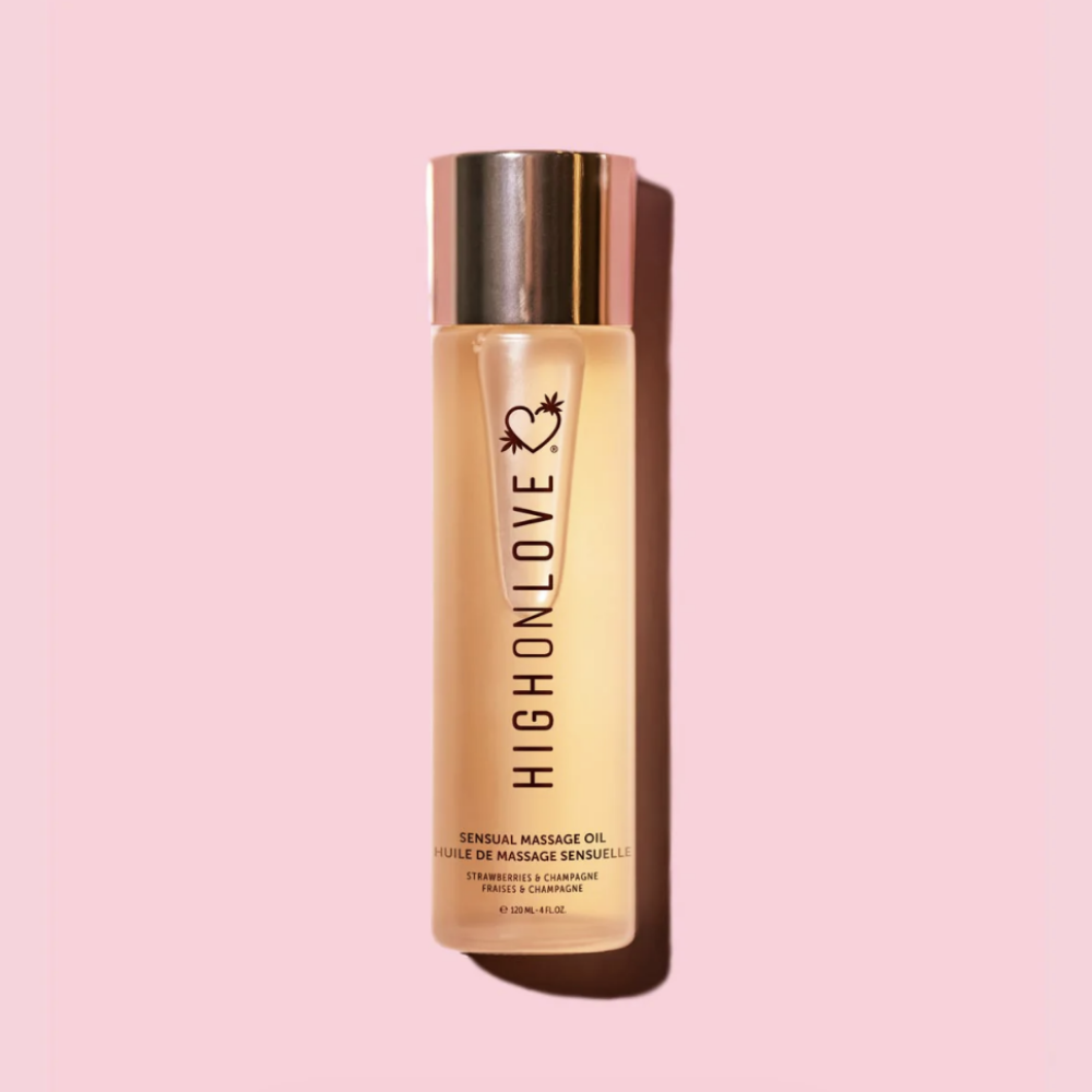 Sensual Massage Oil - Strawberries & Champagne