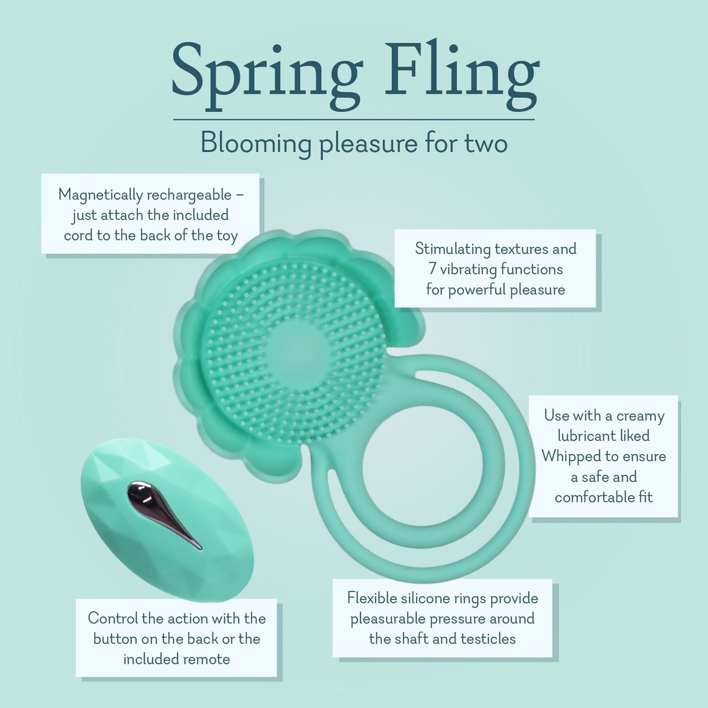 Spring Fling Dual C-Ring with Remote