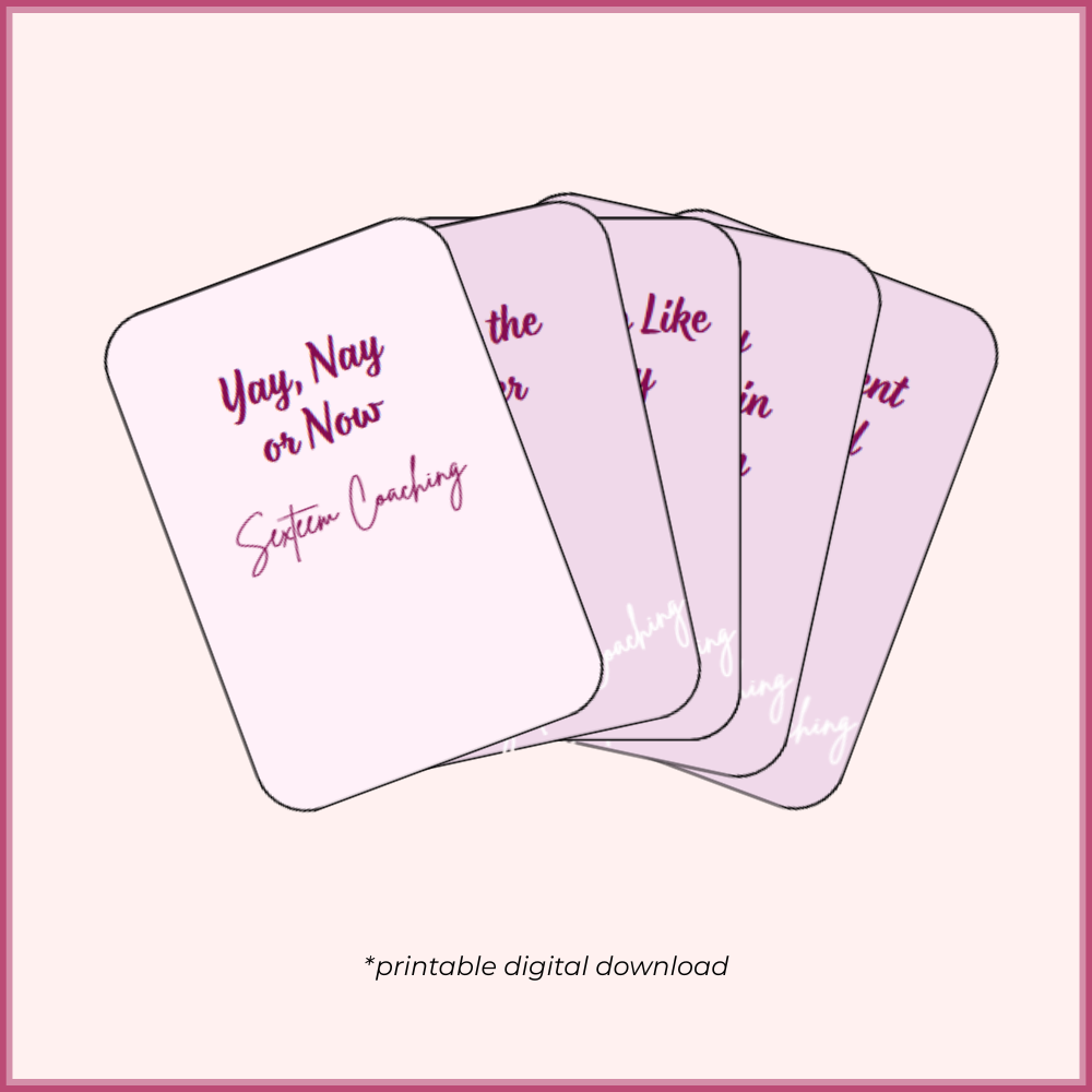 Yay, Nay or Now Game