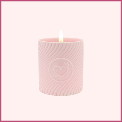 Pink Massage Candle - Strawberries & Champagne